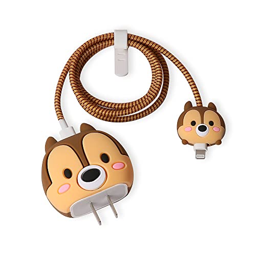 3D Cute Cartoon Series Fast Charger Protector For iPhone 18W 20W iPhone 14 13 12 11 Pro Max Fast Charging Cable charger Head Protective Cover Cable Accessory Data Cable protective Sleeve, No.01(4in1)