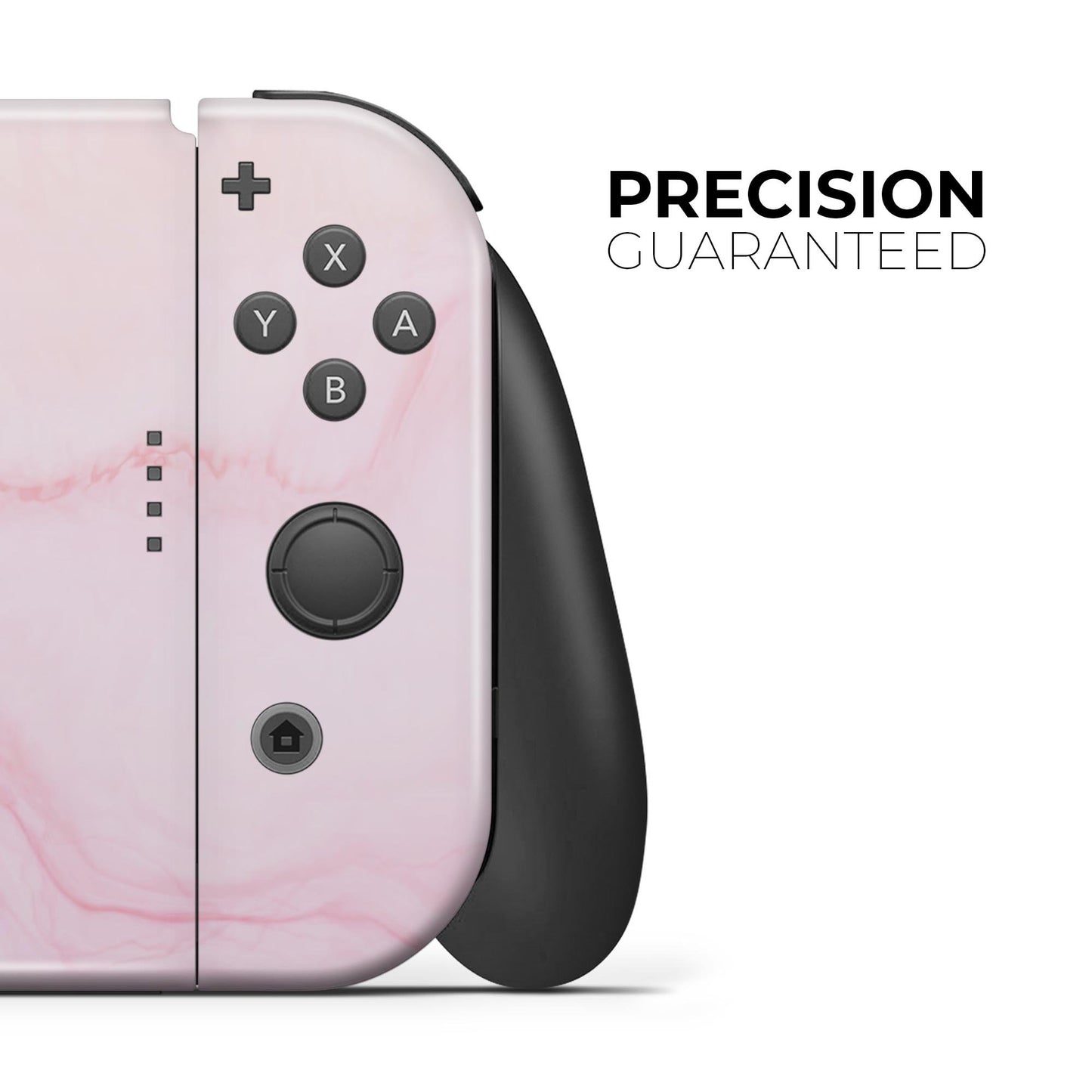 Marble Surface V1 Pink - Full Body Skin Decal Wrap Kit for Nintendo