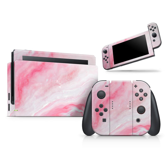 Marbleized Pink Paradise V6 - Full Body Skin Decal Wrap Kit for