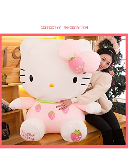 Hello Kitty Plush Toys, Cute Soft Doll Toys, Birthday Gifts for Girls (30CM, Pink A)