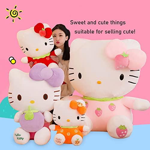 Hello Kitty Plush Toys, Cute Soft Doll Toys, Birthday Gifts for Girls (30CM, Pink A)