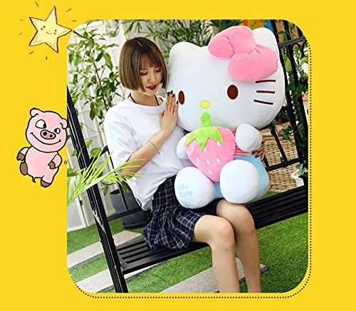 Hello Kitty Plush Toys, Cute Soft Doll Toys, Birthday Gifts for Girls (30CM, Pink A)