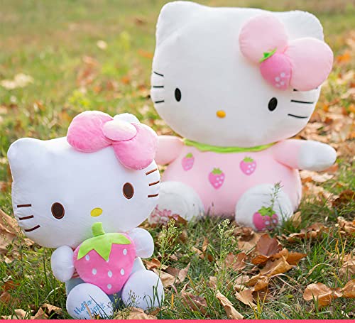 Hello Kitty Plush Toys, Cute Soft Doll Toys, Birthday Gifts for Girls (30CM, Pink A)