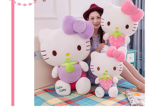 Hello Kitty Plush Toys, Cute Soft Doll Toys, Birthday Gifts for Girls (30CM, Pink A)