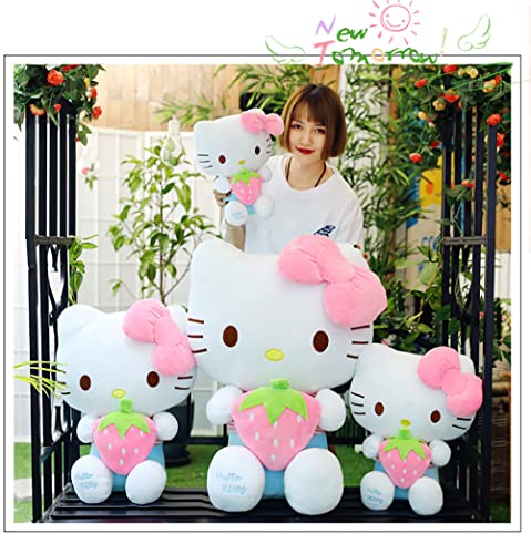 Hello Kitty Plush Toys, Cute Soft Doll Toys, Birthday Gifts for Girls (30CM, Pink A)