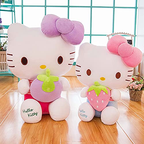 Hello Kitty Plush Toys, Cute Soft Doll Toys, Birthday Gifts for Girls (30CM, Pink A)